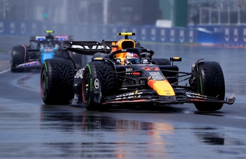 Checo Pérez aceptó la responsabilidad