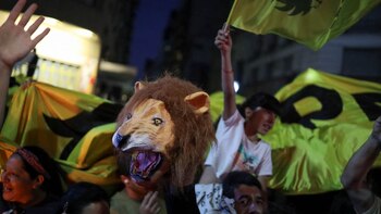 Euforia en el búnker de