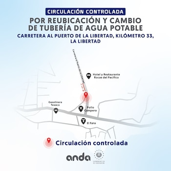 Circulación controlada en el kilometro