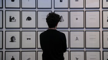 La muestra "Sistemas de representación.