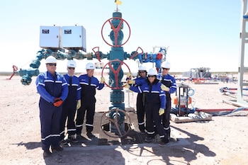 Ejecutivos de la petrolera con