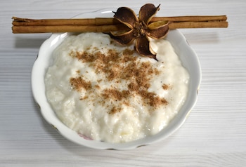 Arroz con leche cremoso (Getty
