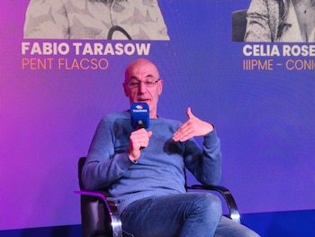 Fabio Tarasow y Celia Rosemberg