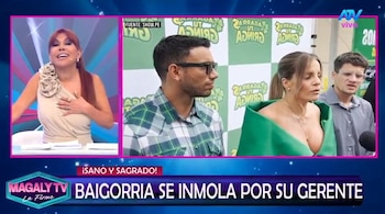 Magaly Medina ‘cuadra’ a Alejandra Baigorria y asegura que jamás perdonaría una infidelidad: “A mí no me pongas en tu bolsa”. Captura: Magaly TV La Firme.