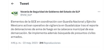 Las autoridades iniciaron la búsqueda