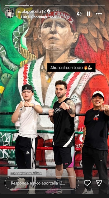 Lejos de comentar la pedida