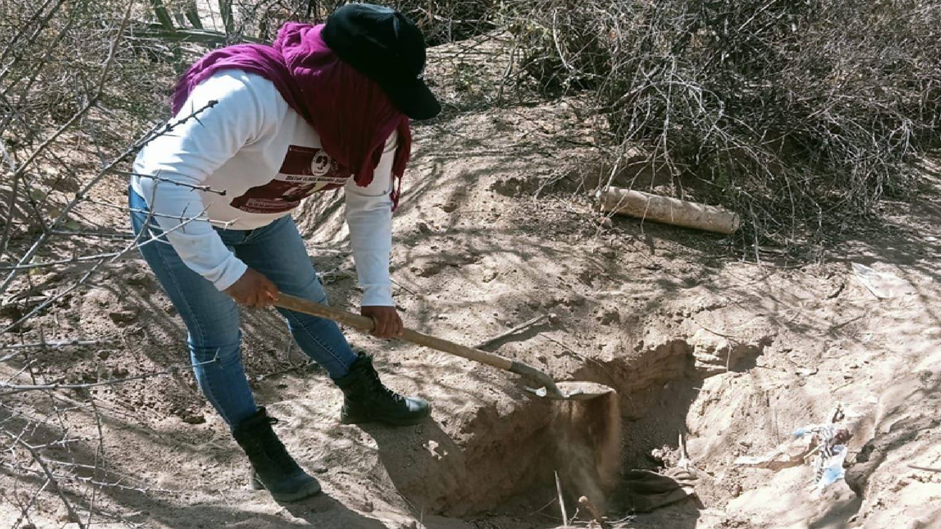 Encuentran cuatro fosas clandestinas en Hermosillo, Sonora (Madres Buscadoras de Sonora(