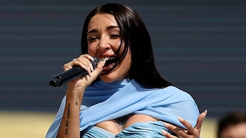 El mensaje de María Becerra tras entonar el himno en la final del Mundial: “Honrada de cantar para ustedes”
