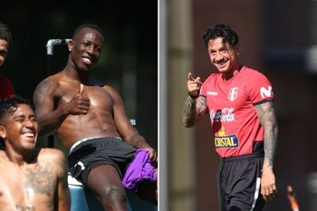 El delantero y el lateral