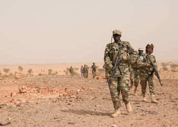 Chad comprometió un total de 1.500 militares, el mayor aporte individual al despliegue internacional (Europa Press)
