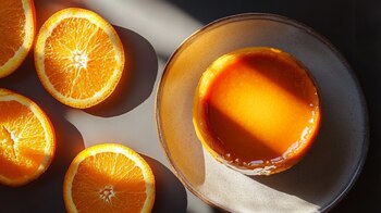 La naranja añade un sabor