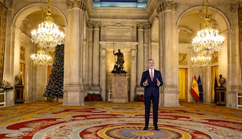 El rey Felipe VI pronuncia