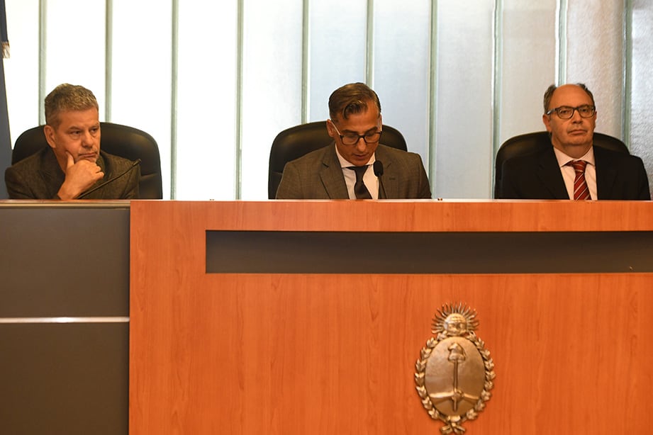 El Tribunal Oral en lo Criminal y Correccional N°17 está integrado por los magistrados Juan Giudice Bravo, Pablo Vega y Julio López Casariego (MPF/Matías Pellón)