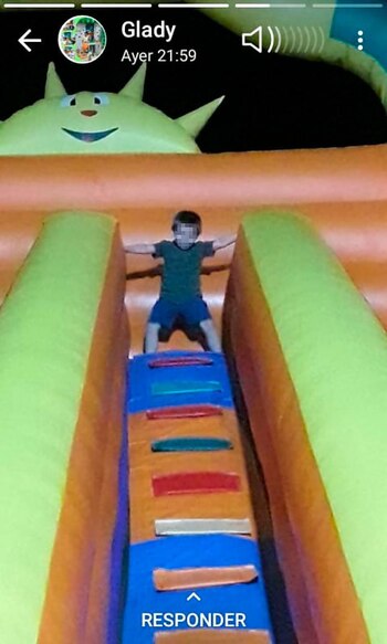 La madre del menor compartió