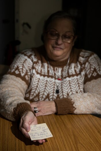 El papel que guardó bajo