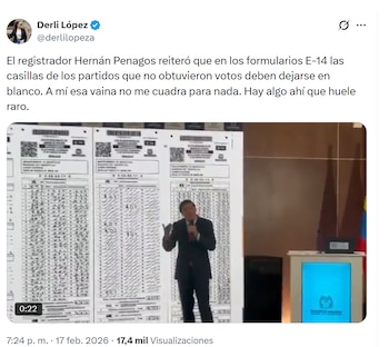 La activista Derli López cuestionó