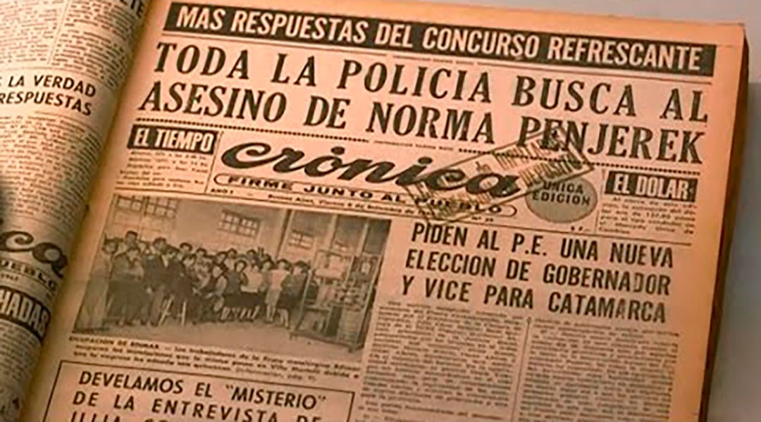 El caso de Norma Penjerek fue cubierto por todos los medios nacionales