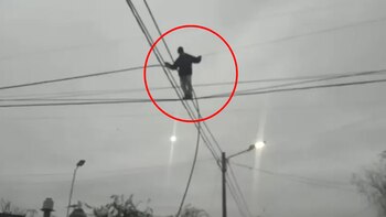 Captura del video al momento