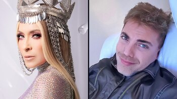 Yuri y Cristian Castro firmaron