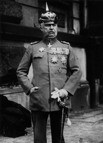 El estratega alemán, General Erich