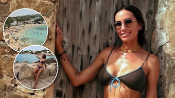 El álbum de fotos de las vacaciones de Gisela Dulko en Ibiza: el mensaje especial que compartió