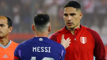 Paolo Guerrero jugó 45 minutos