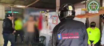 Dos de los capturados son