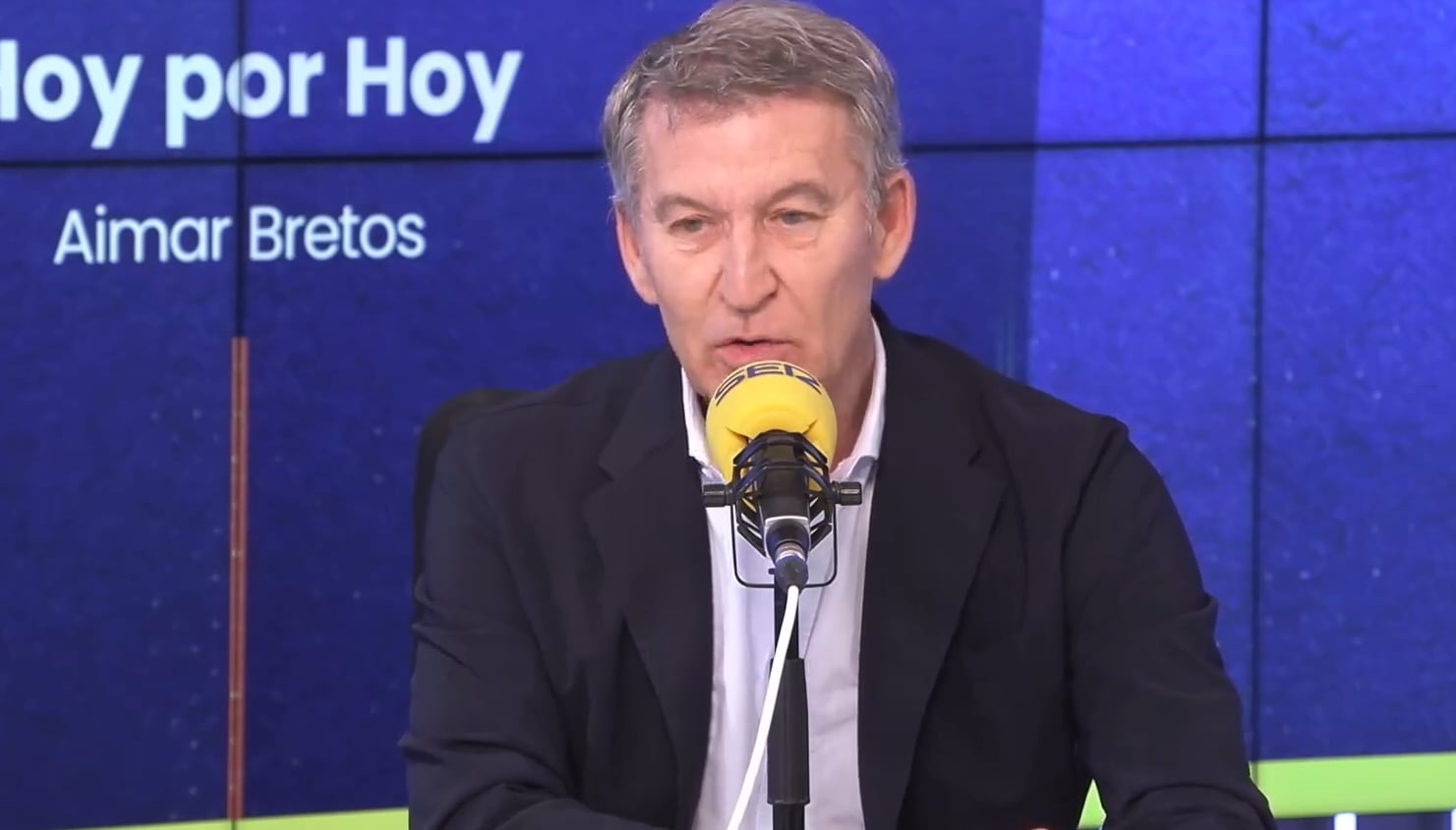 Alberto Núñez Feijóo, este viernes en la Cadena SER.