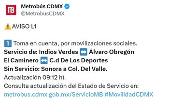 Avance en tiempo real de