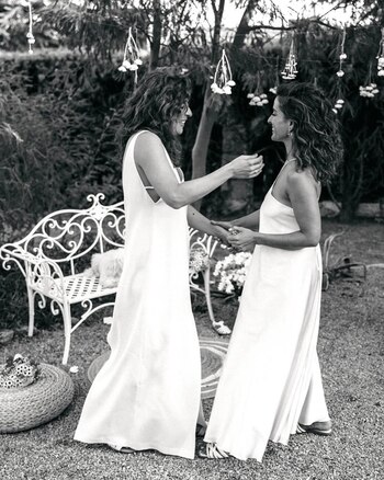 Inma Cuesta y Ángeles Maeso