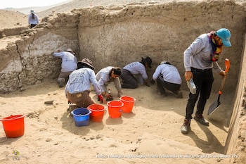 Uso de adobes elaborados, enlucidos y diseño estructurado. Universidad Nacional de Trujillo