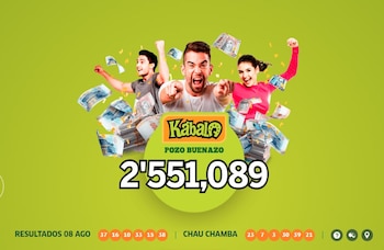 Kábala: video del último sorteo