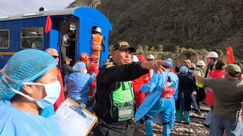 Choque de trenes rumbo a