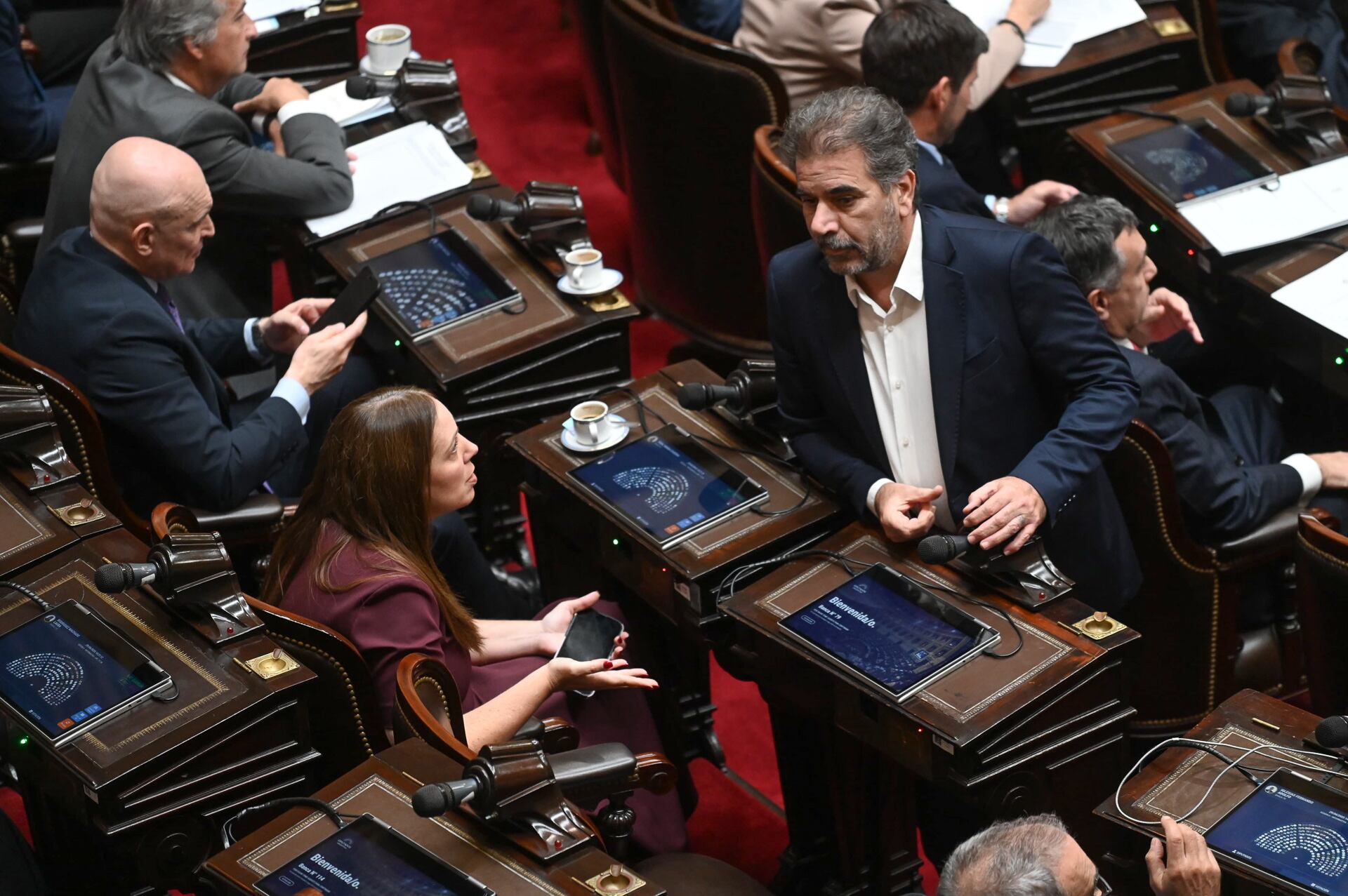 Cristian Ritondo y María Eugenia Vidal