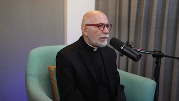 José de Jesús Aguilar en el podcast de Gusgri. (Captura de pantalla)
