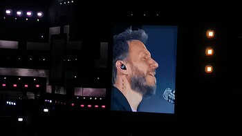 Noel Schajris se hizo presente