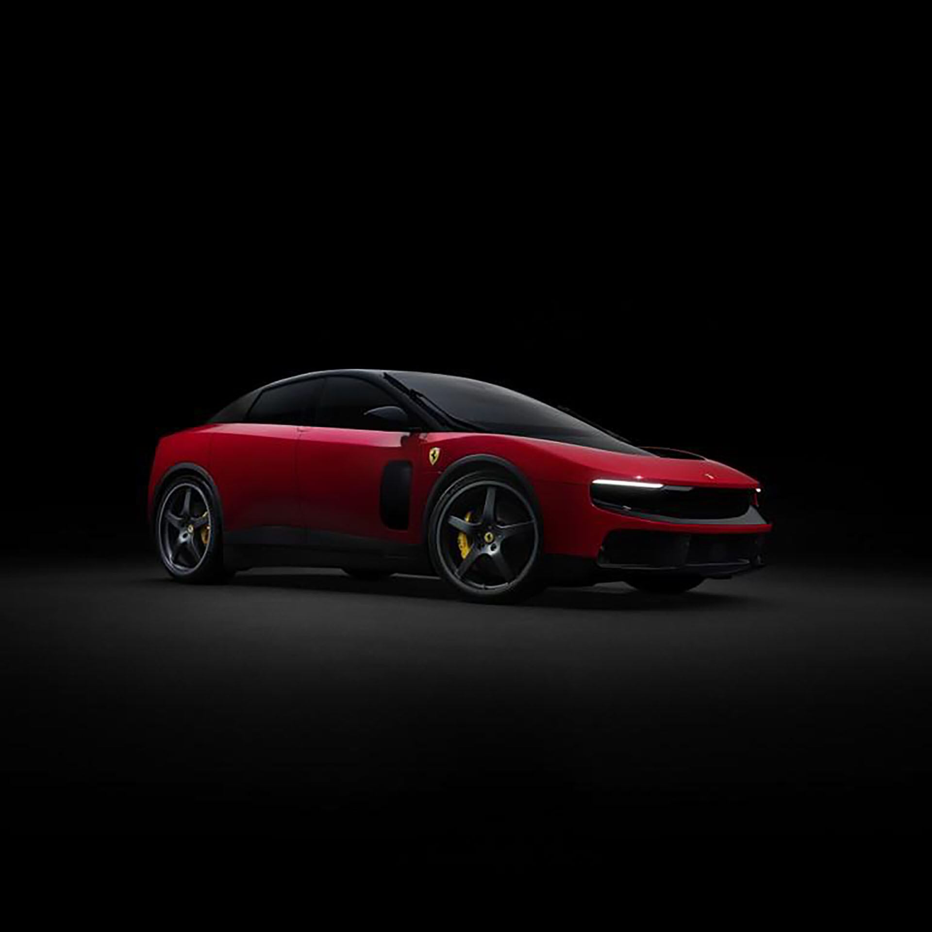 Nueva Ferrari Luce, 100 % eléctrica, alumbrada con polémica.
