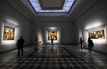 La intervención incluirá también la restauración de la Galería Palatina, donde se exhiben pinturas renacentistas y barrocas de la familia (REUTERS/Jennifer Lorenzini)