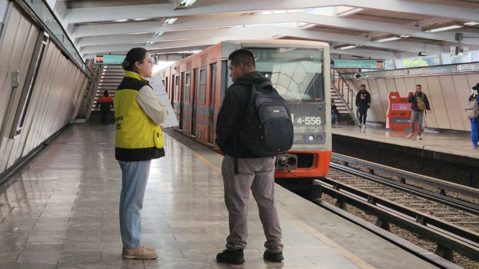 Brindarán atención psicológica en el Metro CDMX (X/ @MetroCDMX)