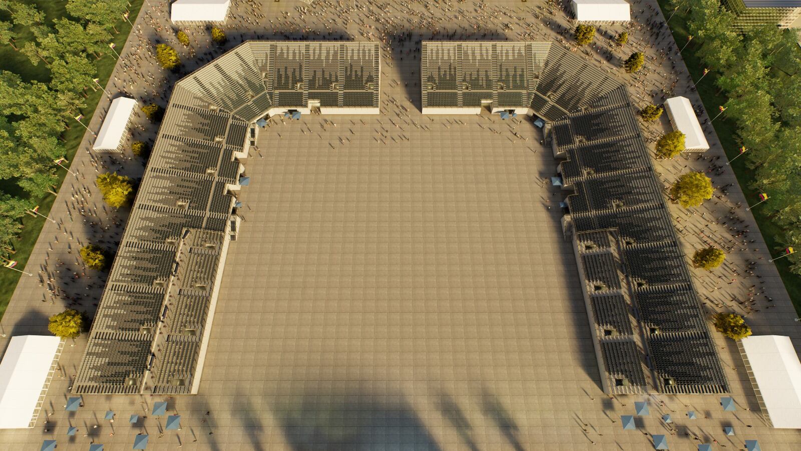 El Vive Claro estaría proyectado para tener una capacidad de 40.000 espectadores - crédito Caracol Radio