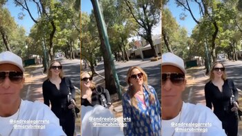 Erik y Andrea Legarreta compartieron