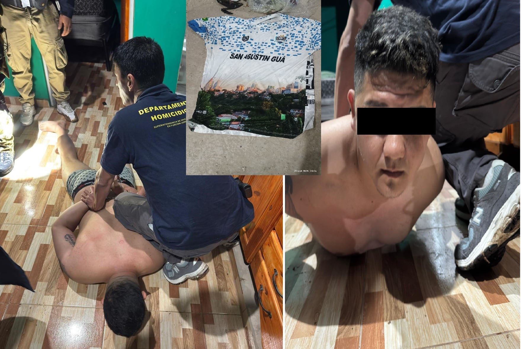 El sicario paraguayo detenido