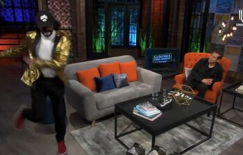 Cepillín mostró su agilidad a