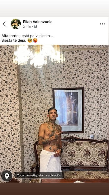 Posteos de Wanda y L-Gante