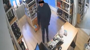 El momento en que entró