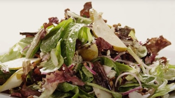 Receta de ensalada de pera