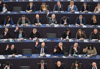 El Parlamento Europeo vota y