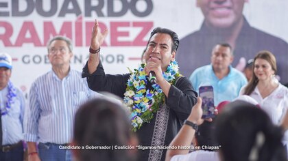 Este es el grado de estudios de Óscar Eduardo Ramírez, candidato de Morena a la gubernatura de Chiapas