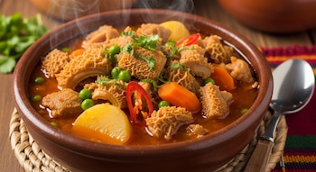 La cazuela de mondongo, receta