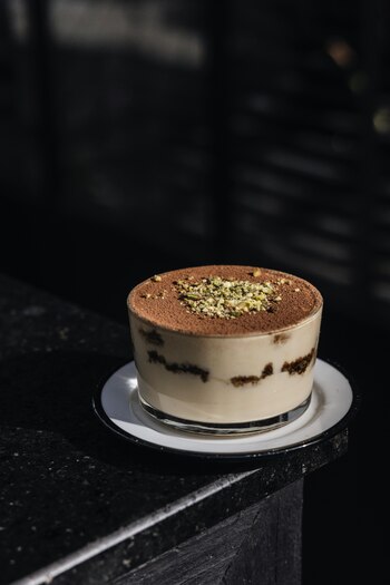 En Happening, el tiramisú se